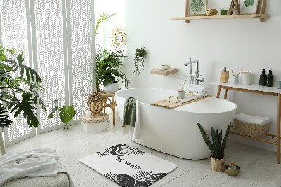 Badezimmer teppich Kokosnusspalmen