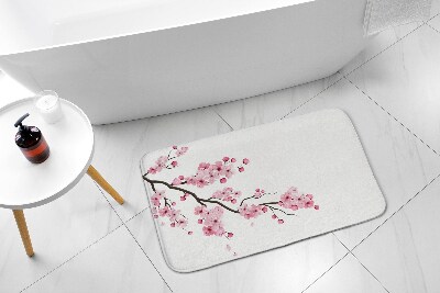 Badezimmer matte Japanische Kirschblumen