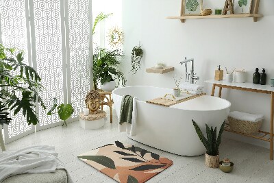 Badezimmer teppich Tropische Abstraktion