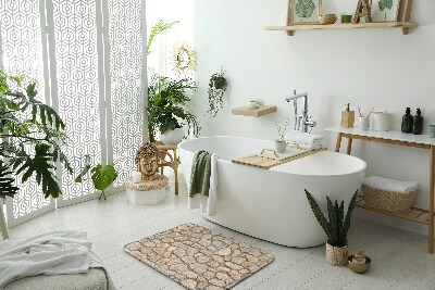 Badezimmer teppich Steine ​​Wand