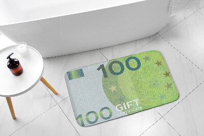 Badezimmer teppich Euro-Banknote Geld