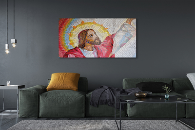 Acrylglasbilder Jesus-mosaik