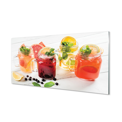 Acrylglasbilder Cocktails citrus