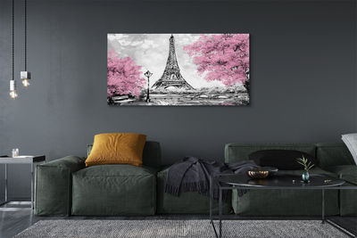 Leinwandbilder Paris Frühling Baum