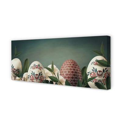Leinwandbilder Blätter Ei Blumen