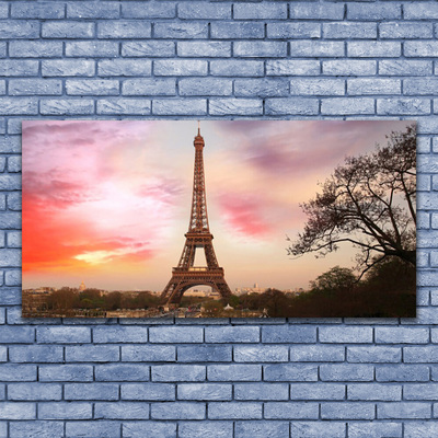 Canvas Kunstdruck Eiffelturm Architektur