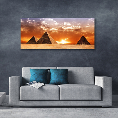 Leinwand-Bilder Pyramiden Landschaft