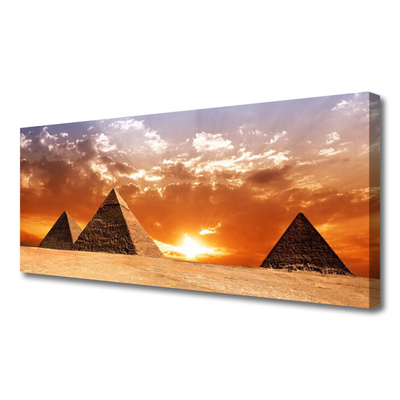 Leinwand-Bilder Pyramiden Landschaft