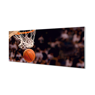 Glasbilder Basketball