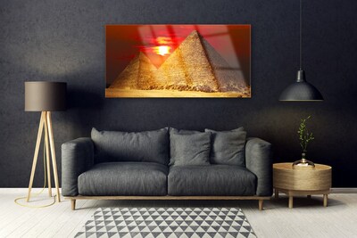 Glasbilder Pyramiden Architektur