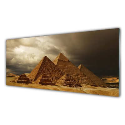 Glasbilder Pyramiden Architektur