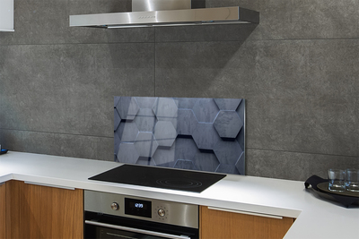 Küchenrückwand spritzschutz Stein beton patches