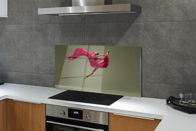Küchenrückwand spritzschutz Weibliches rosa string material