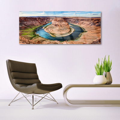 Acrylglasbilder Grand Canyon Fluss Landschaft