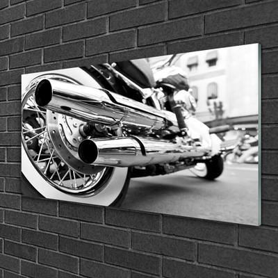 Acrylglasbilder Motorrad Kunst