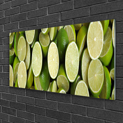 Glasbild aus Plexiglas® Limetten Küche