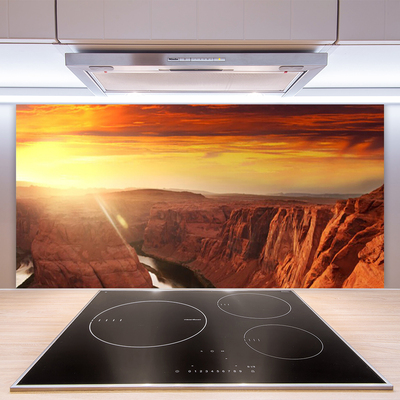 Küchenrückwand Spritzschutz Grand Canyon Landschaft