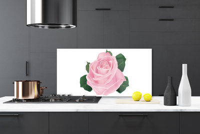 Küchenrückwand Spritzschutz Rose Pflanzen