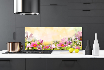 Küchenrückwand Fliesenspiegel Blumen Natur