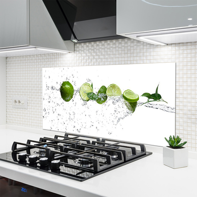 Küchenrückwand Fliesenspiegel Limetten Wasser Küche