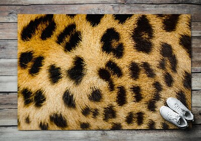 Fußmatte haustür Leopard